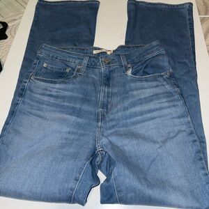 Levi's Woman’s bootcut Blue Jeans